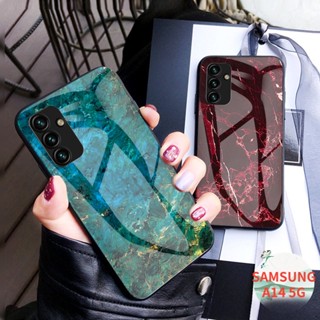 เคสโทรศัพท์มือถือแบบนิ่ม TPU ใส บางมาก กันกระแทก กันรอยกล้อง ลายหินอ่อน หรูหรา สําหรับ Samsung Galaxy A24 A34 A54 A13 A04s A14 Lite 4G 5G 2023