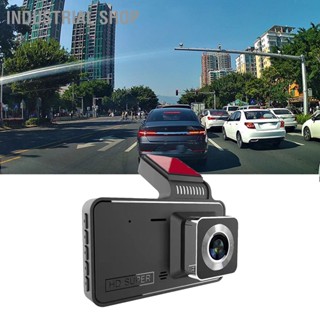 Industrial Shop 4in Car Dash Cam 1080P พร้อมภาพย้อนกลับ Universal Driving Video Recorder สำหรับรถยนต์