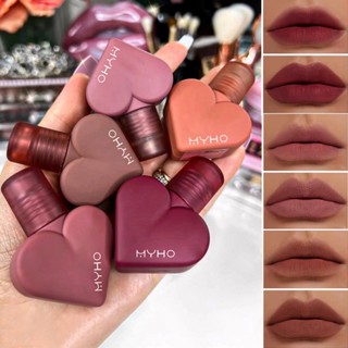 Myho Love Mousse ลิปสติก ลิปกลอส เนื้อแมตต์ กํามะหยี่ กันน้ํา 5 สี สําหรับผู้หญิง