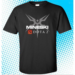 【Size 2T-6XL】เสื้อยืดพิมพ์ลายโลโก้ Dota 2 Team Mineski สําหรับผู้ชาย_04