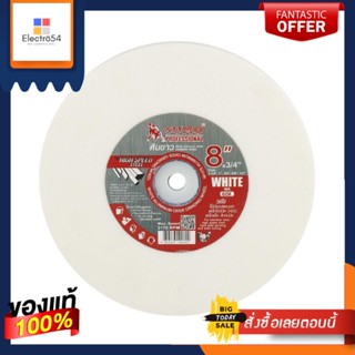 WHITE หินเจียรสีขาว D SUMO 60K 8x3/4 นิ้วWHITE ALUMINUM OXIDE GRINDING WHEEL D SUMO 60K 8X3/4IN