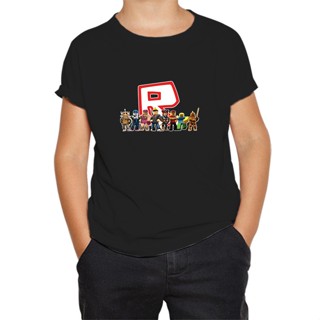 เสื้อยืดกีฬาRoblox KIDWEAR FASHION STYLISH เสื้อยืดแขนสั้น Baju Bergaya &amp; Cool 9_03