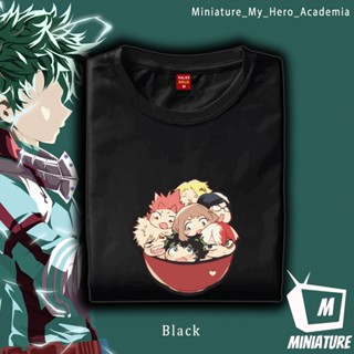 Miniature My Hero Academia shirt Boku no Hiro Akademia Quirks All Might tshirt v6 for Women and Men_04