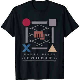 เสื้อยืดแขนสั้น เสื้อยืด Kamen Rider Fourze สําหรับผู้ใหญ่ ลายการ์ตูน อนิเมะ_02