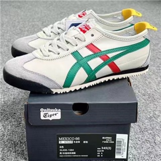 Onitsuka SLIP ON รองเท้ากีฬา รองเท้าวิ่ง รองเท้าหนัง ลําลอง คุณภาพสูง สําหรับผู้ชาย ผู้หญิง