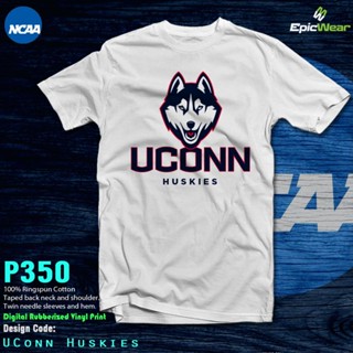 ☒☑COLLEGE BALL UConn Huskies Gifo T ShirtNew Hawaii t shirt_04