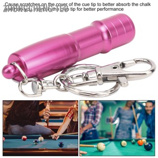 Zhongcheng Tec Snooker Club Tip Repair Shaper Tool อลูมิเนียม Pick Pricker อุปกรณ์ลูกบิลเลียด