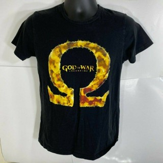 t shirt for men/God Of War: Ascension Mens Small Black Short Sleeve Logo 2010 Graphic T-Shirt (1pcs)_02