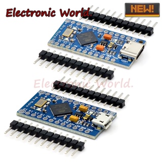 ใหม่ โมดูลไมโคร สําหรับ arduino ATmega32U4 5V 16MHz พร้อมหัวเข็ม 2 แถว Leonardo พร้อมส่ง คุณภาพดี