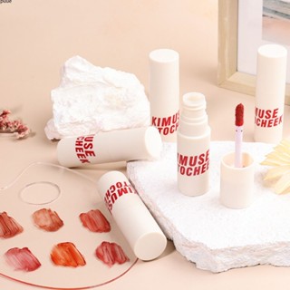 Kimuse Cheek Blush &amp; Lip Tint ติดทนนานและ Mask-Proof Muti-Use Lip Gloss ลิปสติก Make Up Puueqg