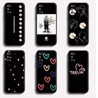 เคสโทรศัพท์มือถือ ยางซิลิโคนนิ่ม TPU กันแตก คุณภาพสูง สีดํา สําหรับ Realme GT 2 Pro 5G GT Master GT Neo 2 Narzo 50 50a 50i