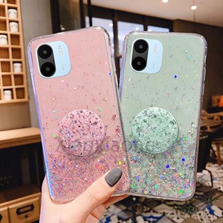 เคสโทรศัพท์มือถือซิลิโคน TPU แบบนิ่ม ลายกากเพชร สําหรับ Xiaomi Redmi A1 Plus 12T 11T C3 C40 10A 10C 10 Note 11 11S