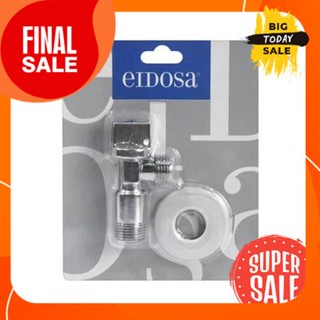 Stop valve 1 way EIDOSA model EI 8281118 chrome