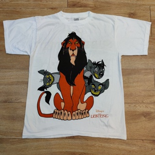 [ THE LION KING ]  DISNEYs Classic Movie  tag WILD OATS เสื้อการ์ตูน ผ้าขาว_05