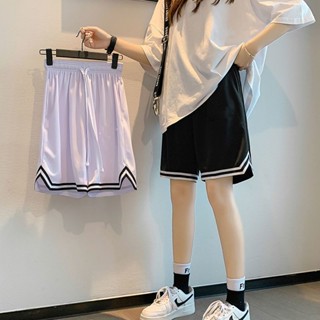 Ins Basketball Pants Female Students American-style Shorts Summer Shorts Loose Ice Silk Quick-drying Mesh Sports Pants