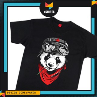 YSHIRTS  Panda  Design Graphic Printed Tees Black Streetwear Tshirt oversiz branded over run cotton_07