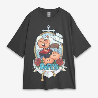 เสื้อยืด พิมพ์ลาย Popeye สไตล์วินเทจ_03