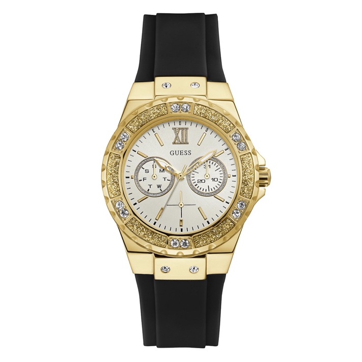 นาฬิกา GUESS Watch แท้ รุ่น Limelight สีทอง-ดำ(GW0431L2)