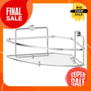 ตะแกรงวางของเข้ามุม KASSA รุ่น KS-TIN21-7 สีโครเมียมCorner rack, model KS-TIN21-7, chrome color