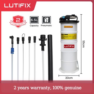 Lutifix 6.5 ลิตร เครื่องยนต์ เปลี่ยนน้ํามัน สูญญากาศ ส่งสัญญาณ ของเหลว ดูด นิวเมติก ของเหลว อพยพ เครื่องมือเปลี่ยนของเหลว