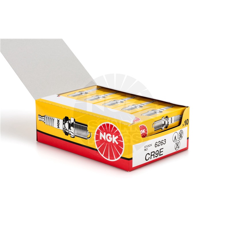 พร้อมสต็อก หัวเทียนรถจักรยานยนต์ NGK CR6E CR7E CR8E CR9E Swift Eagle Neptune Diamond Leopard GW250 4