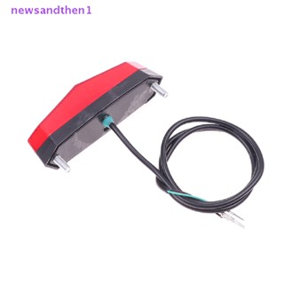 Newsandthen1 ไฟท้ายจักรยานไฟฟ้า LED 12V-80V สําหรับสกูตเตอร์ไฟฟ้า