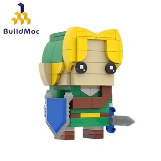 Buildmoc บล็อคตัวต่อฟิกเกอร์ the Legend of Zelda Breath of the Wild ของเล่นเสริมการเรียนรู้เด็ก MOC-62351 86 ชิ้น