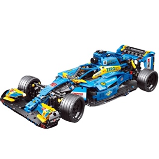 Mytopshop โมเดลรถแข่ง MOC Technic Speed Static F1 Formula One Super Racing ของเล่นเสริมการเรียนรู้เด็ก DIY 1:10 1308 ชิ้น