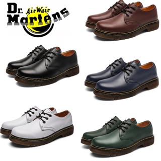 DR.MARTENS รองเท้าบูทมาร์ติน หนังวัวแท้ กันน้ํา กันลื่น สไตล์อังกฤษ สําหรับผู้ชาย และผู้หญิง 2023