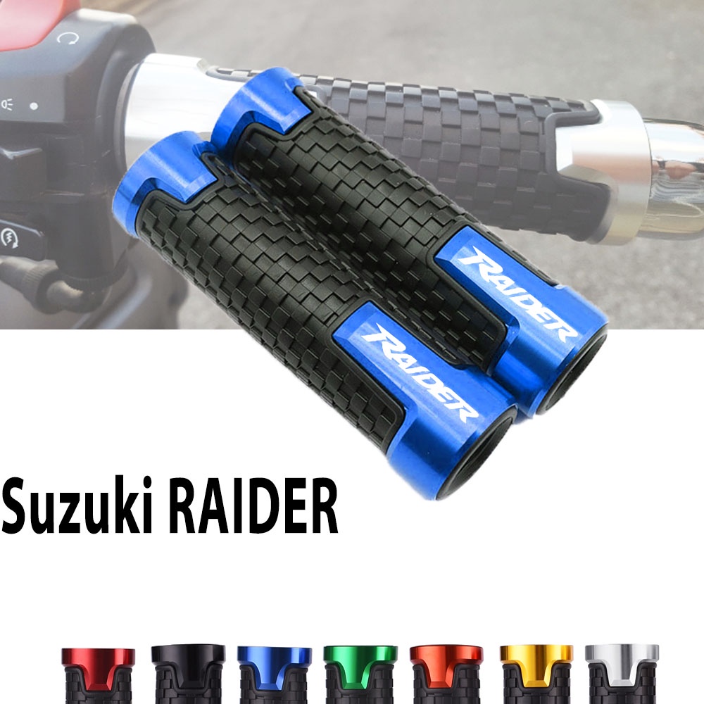 แฮนด์มือจับอลูมิเนียมอัลลอยด์ CNC สําหรับรถจักรยานยนต์ Suzuki Raider R150 Fi Carb Raider J Crossover