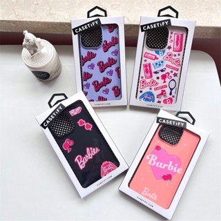 เคสโทรศัพท์มือถือ ลายบาร์บี้ พร้อมบรรจุภัณฑ์ คุณภาพสูง สําหรับ iPhone 14 13 11 12 11 Pro MAX XS MAX XR X 7+8 Plus