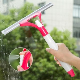 D361 Wiper SPRAY 2in1 / Alat Pembersih Kaca tarikan karet kaca spray window serbaguna os