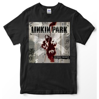 เสื้อยืดพิมพ์ลาย LINKIN PARK 2 / Premium LINKIN PARK 2 - HYBRID THEORY / เสื้อยืดแขนสั้นโอเวอร์ไซส์