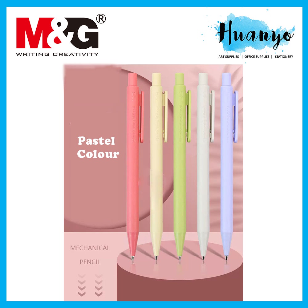 M&G Pastel Macaron Color Mechanical ดินสออัตโนมัติ - 0.5/0.7 มม. AMPU4501 - รูปที่ 4