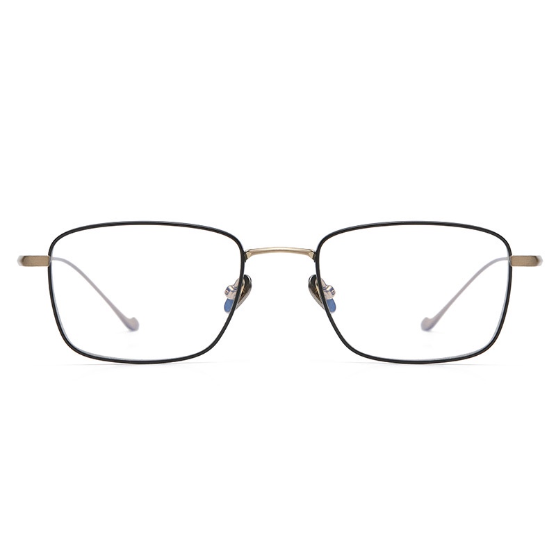 วินเทจ ไทเทเนียม กรอบแว่นตา ผู้ชาย ผู้หญิง กรอบแว่นตา สี่เหลี่ยม ผู้ชาย ธุรกิจ แว่นตา - รูปที่ 5