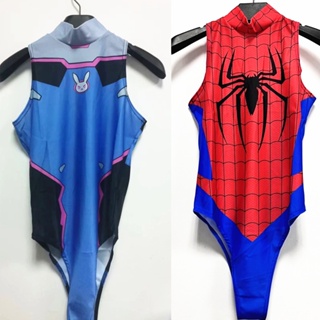 ชุดบอดี้สูทคอสเพลย์ DVA Song Hana Dead Reservoir Spiderman สําหรับผู้หญิง