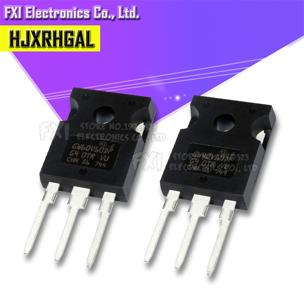 2PCS STGW60V60DF GW60V60DF TO-3P TO-247 STGW40V60DF STGW40V60 40V60DF GW40V60DF ปลั๊กตรง