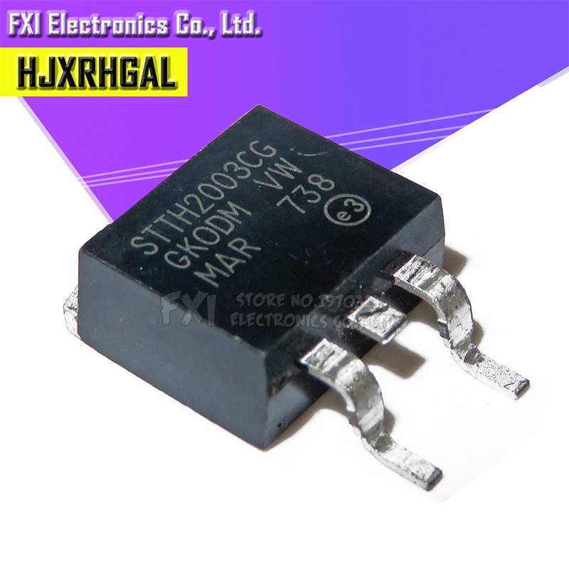 10PCS STTH2003CG STTH2003 TO-263 TO263 ใหม่