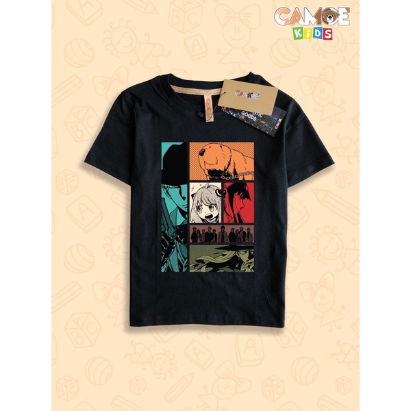 เสื้อยืดการ์ตูนครอบครัว KIDS Anime Spy X