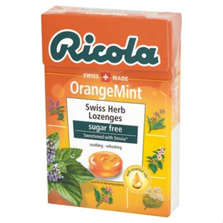 ริโคลาออเรนจ์มินต์ชูการ์ฟรี ORANGE 40 กรัมRICOLAMINT SUGARFREE 40G.