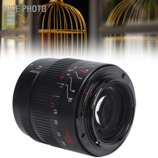 Nice photo 7Artisans 55mm F1.4 II EOS.M เลนส์กล้อง Mount APS‑C สำหรับซีรีย์กล้อง EOS M5 M6 M6II