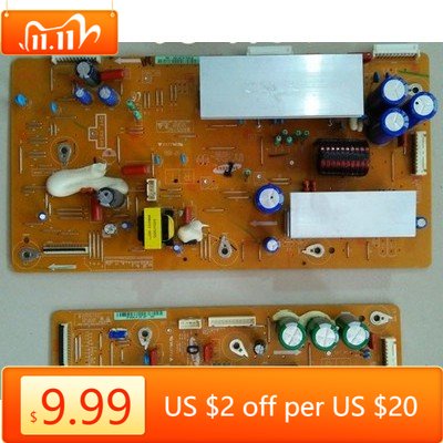 Qsjzhy Samsung TV PS43E451A25 PS43E450 Ysus Y+Z บอร์ด LJ41-10136A LJ92-01854A +LJ41-10137A (จุด)