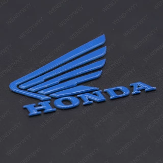 สติกเกอร์โลโก้พลาสติก 3D 3M สําหรับติดตกแต่งรถจักรยานยนต์ Honda Wings