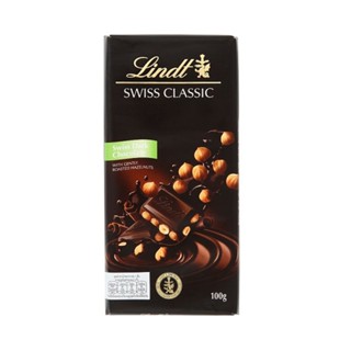 ลินด์ 100 ดาร์ก เฮเซลนัทกรัมLINDT DARK HAZELNUT100G.