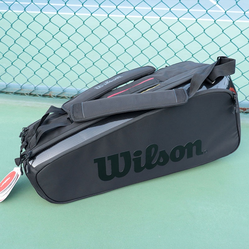 กระเป๋าเทนนิส กระเป๋าไม้เทนนิส กระเป๋าเทนนิส กระเป๋ากีฬา Wilson Wilson 6/9 Pack กระเป๋าเทนนิส Filson