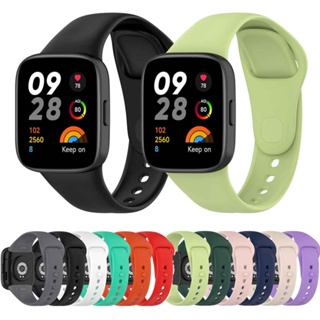 สายนาฬิกาข้อมือซิลิโคน แบบเปลี่ยน สําหรับ Redmi Watch3 Xiaomi Redmi Watch 3 Band