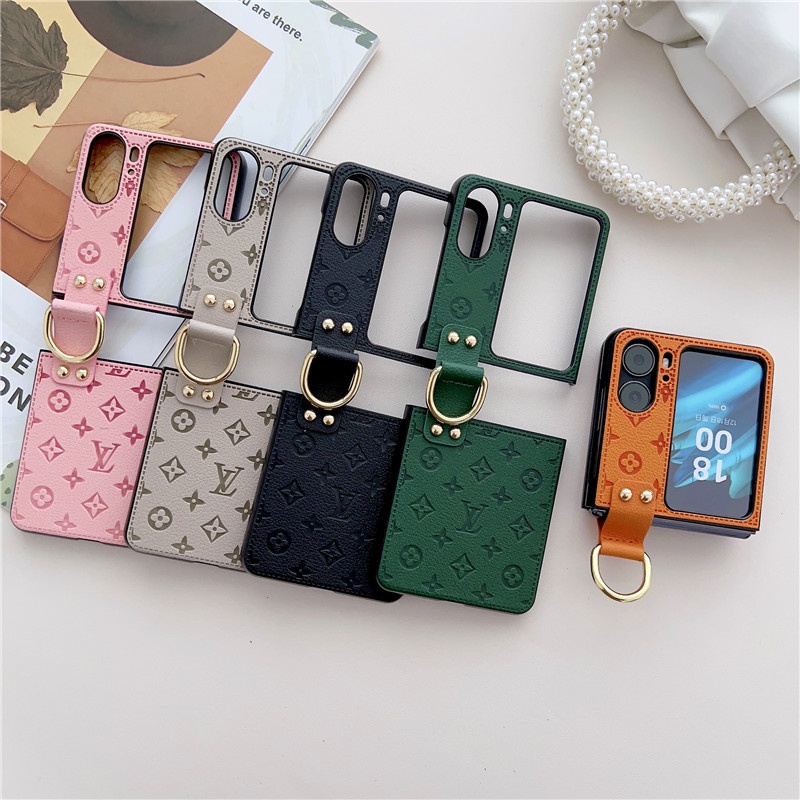 เคสโทรศัพท์มือถือหนังแข็ง ฝาพับ กันกระแทก พร้อมช่องใส่บัตร สําหรับ Oppo Find N3 Flip Tide L Find N2