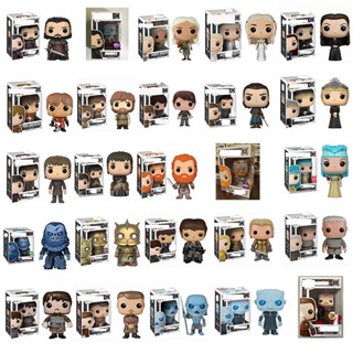 โมเดลฟิกเกอร์ Funko Pop Game of Thrones Daenerys Targaryen Jon Snow ของเล่นสําหรับเด็ก