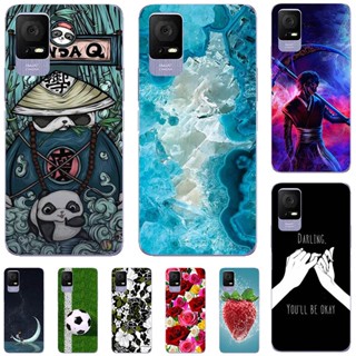 เคสโทรศัพท์มือถือ TPU แบบนิ่ม ลายการ์ตูนน่ารัก สําหรับ TCL 405 T506D TCL 406 408 T507 TCL 403 T431