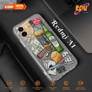 เคสโทรศัพท์มือถือแบบนิ่ม ใส ลายอะนิเมะ Hp น่ารัก สําหรับ Xiaomi REDMI A1 2022 10 5G 10C NOTE 11 10 10S Rou Custom [Graffiti]